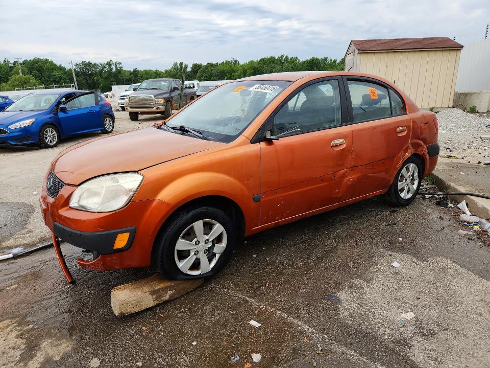 KIA RIO 2008 with VIN KNADE123286342491 - Photo from auction
