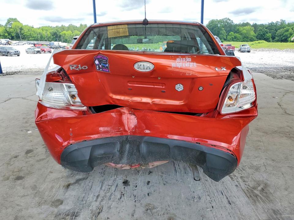 Photo 6 from auction – 2010 KIA RIO with VIN KNADH4A39A6640309