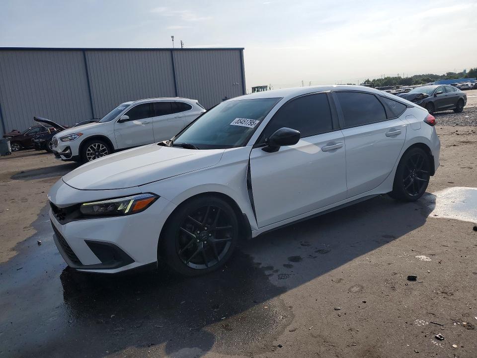 HONDA CIVIC 2022 with VIN 19XFL2H82NE019106 - Photo from auction