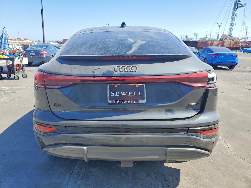 Photo 6 from auction – 2025 AUDI Q6 E-TRON with VIN WA1E4BGF2SA076262