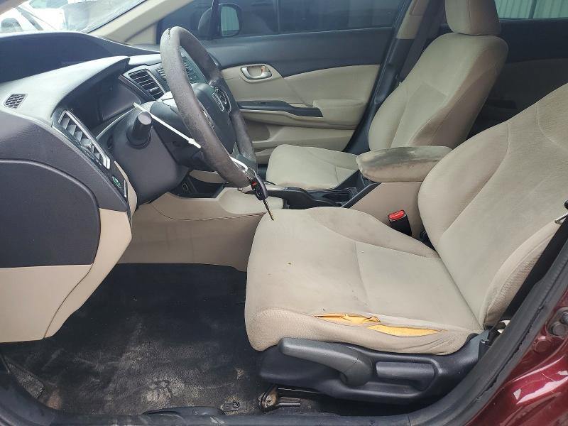 Photo 7 from auction – 2013 HONDA CIVIC with VIN 19XFB2F56DE011584