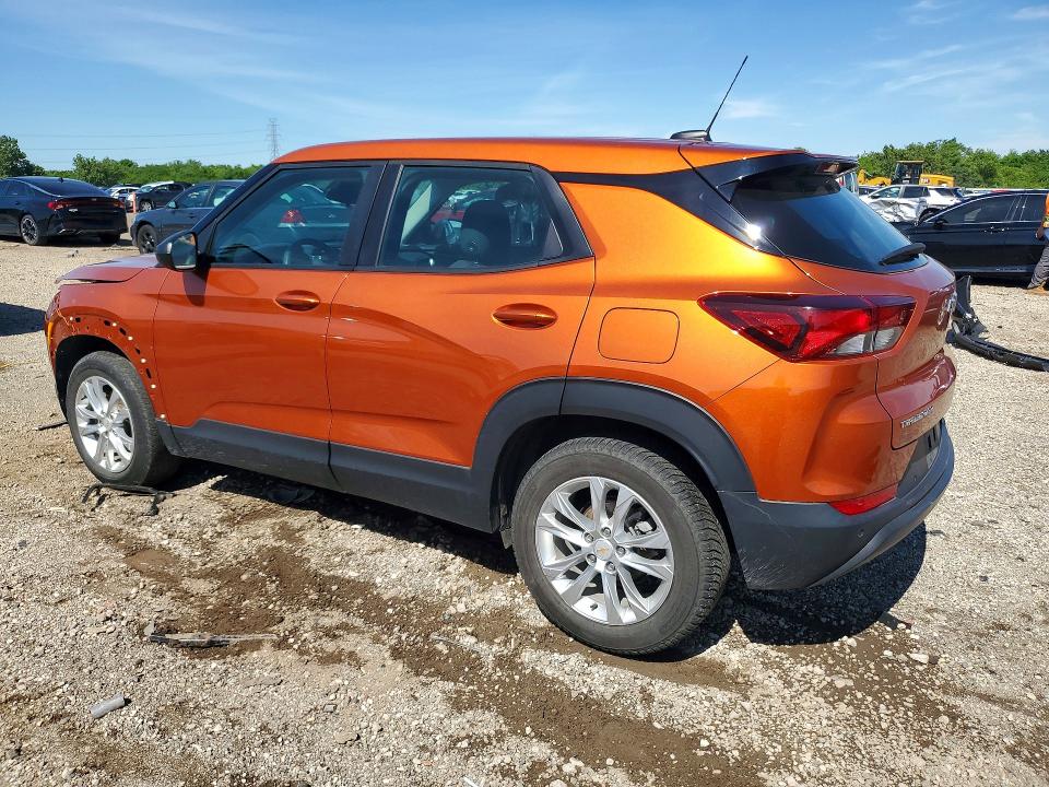 Photo 2 from auction – 2022 CHEVROLET TRAILBLAZER with VIN KL79MMS28NB013024