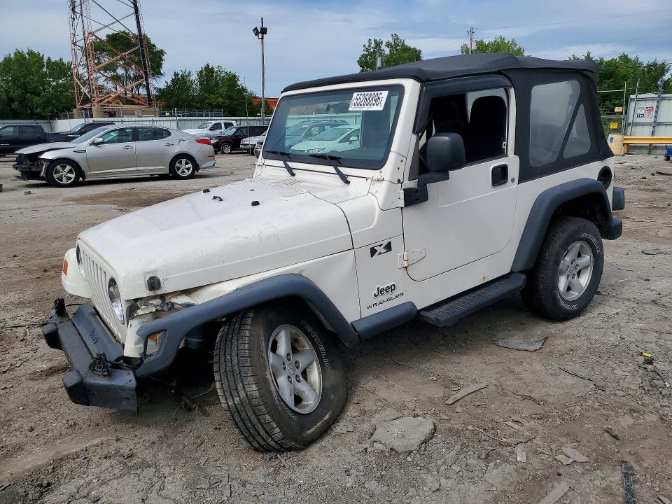 JEEP WRANGLER 2003 with VIN 1J4FA39SX3P368561 - Photo from auction
