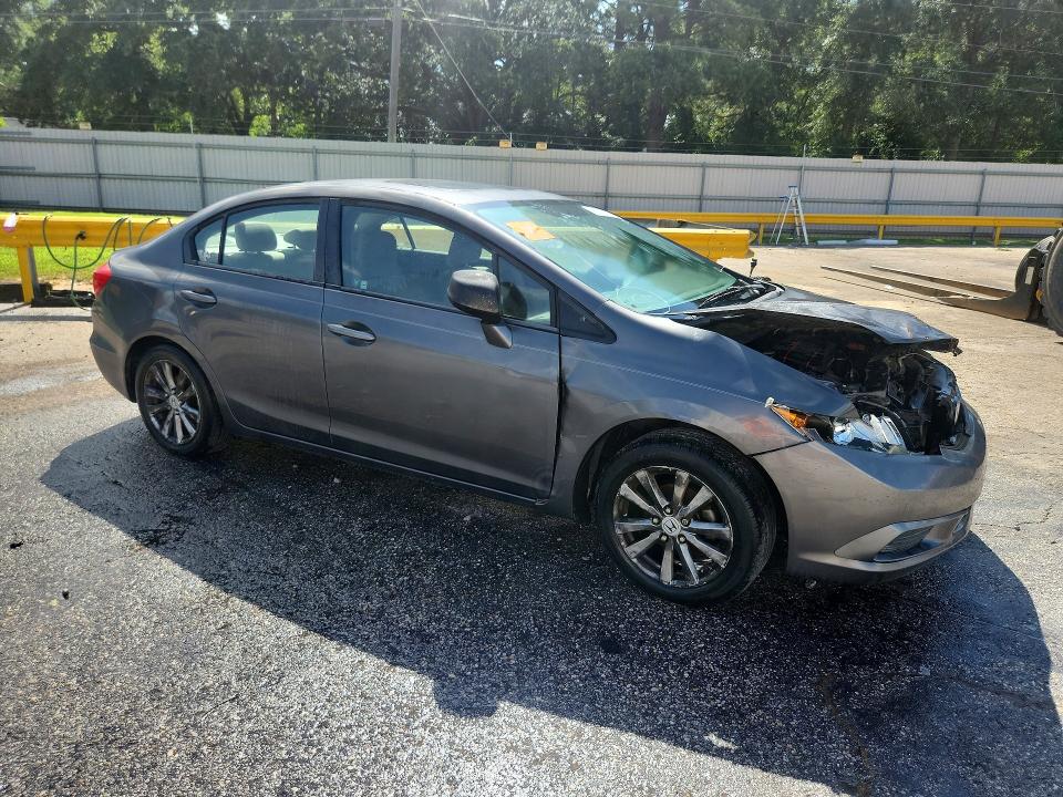 Photo 4 from auction – 2012 HONDA CIVIC with VIN 2HGFB2F8XCH505932