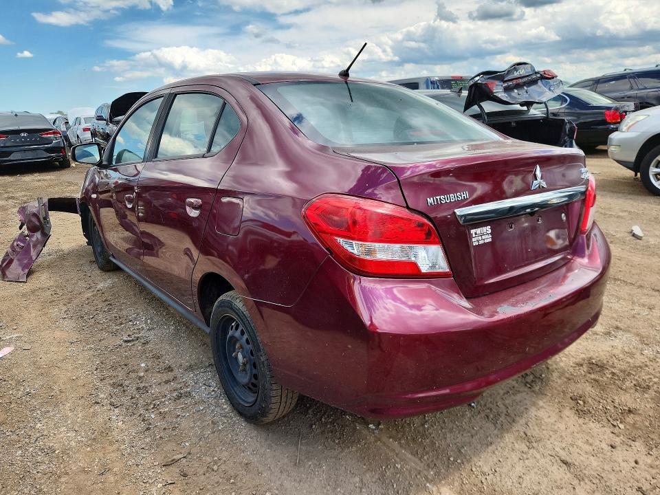 Photo 2 from auction – 2019 MITSUBISHI MIRAGE with VIN ML32F3FJ1KHF14491
