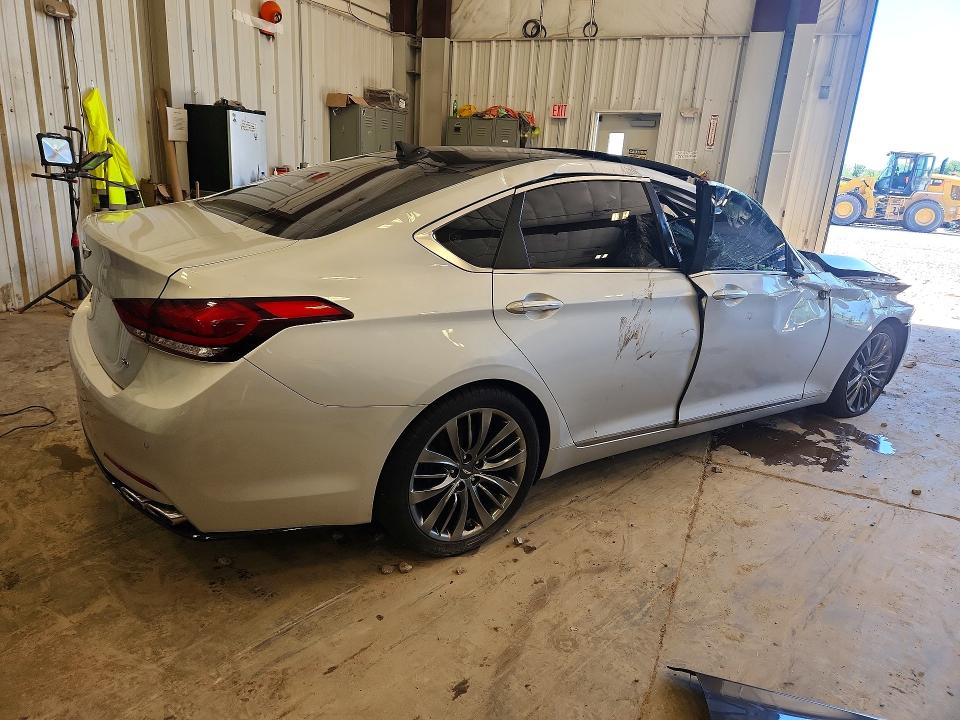 Photo 3 from auction – 2018 GENESIS G80 with VIN KMHGN4JF2JU240702