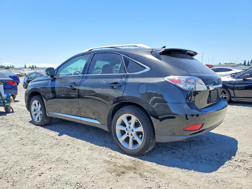 Photo 2 from auction – 2011 LEXUS RX with VIN 2T2BK1BA2BC119137