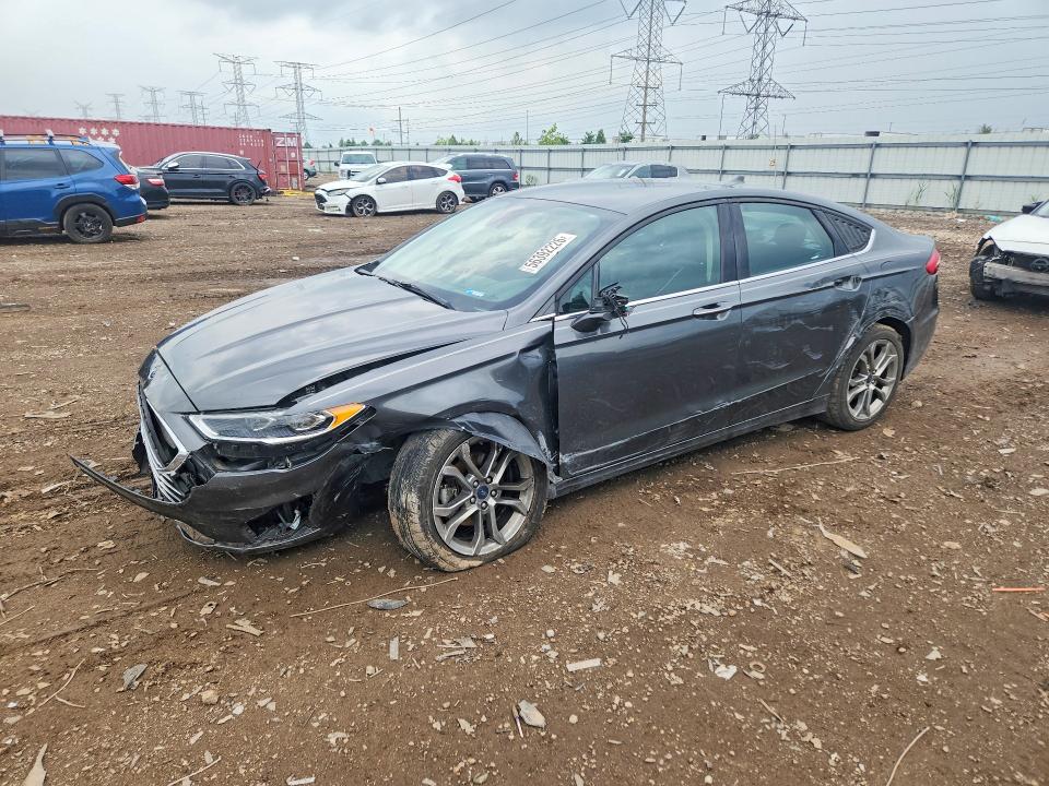 FORD FUSION 2020 с VIN 3FA6P0CD9LR222647 - Фото с аукциона