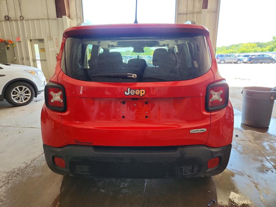 Photo 6 from auction – 2016 JEEP RENEGADE with VIN ZACCJABT6GPC60236