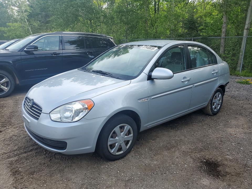 HYUNDAI ACCENT 2007 with VIN KMHCN45C87U165706 - Photo from auction