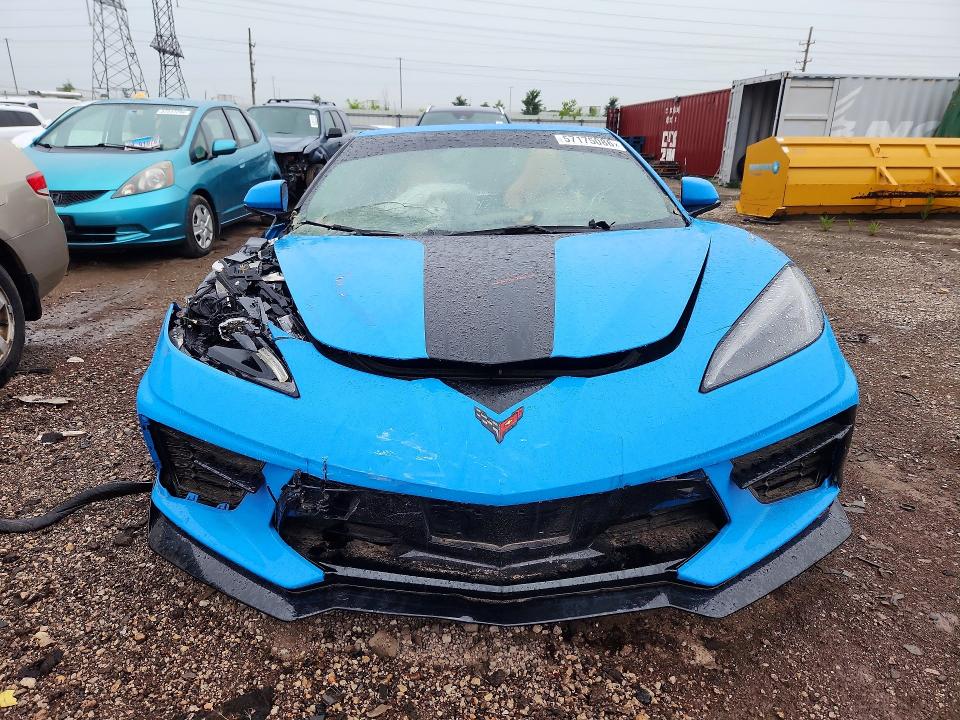 Photo 5 from auction – 2021 CHEVROLET CORVETTE with VIN 1G1YB2D40M5106701
