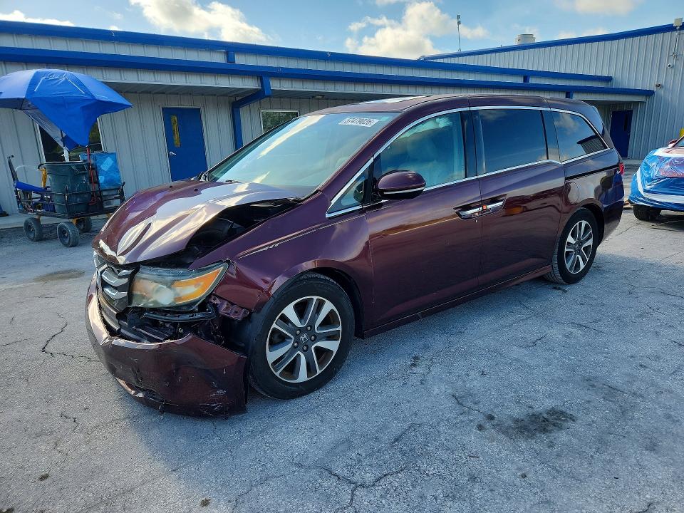 HONDA ODYSSEY 2014 with VIN 5FNRL5H95EB115569 - Photo from auction