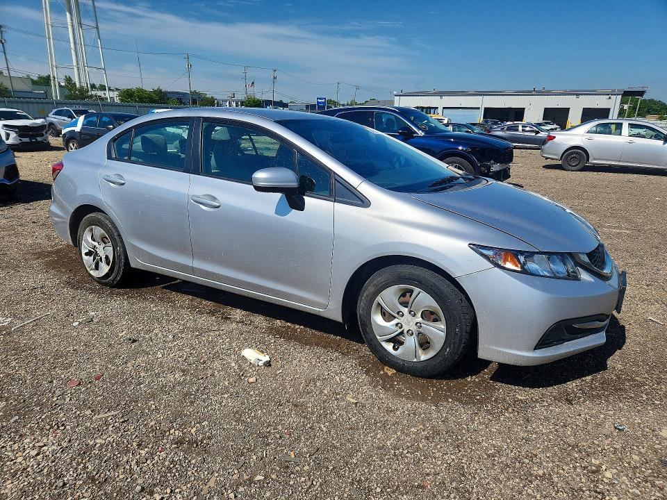 Photo 4 from auction – 2014 HONDA CIVIC with VIN 19XFB2E58EE049627