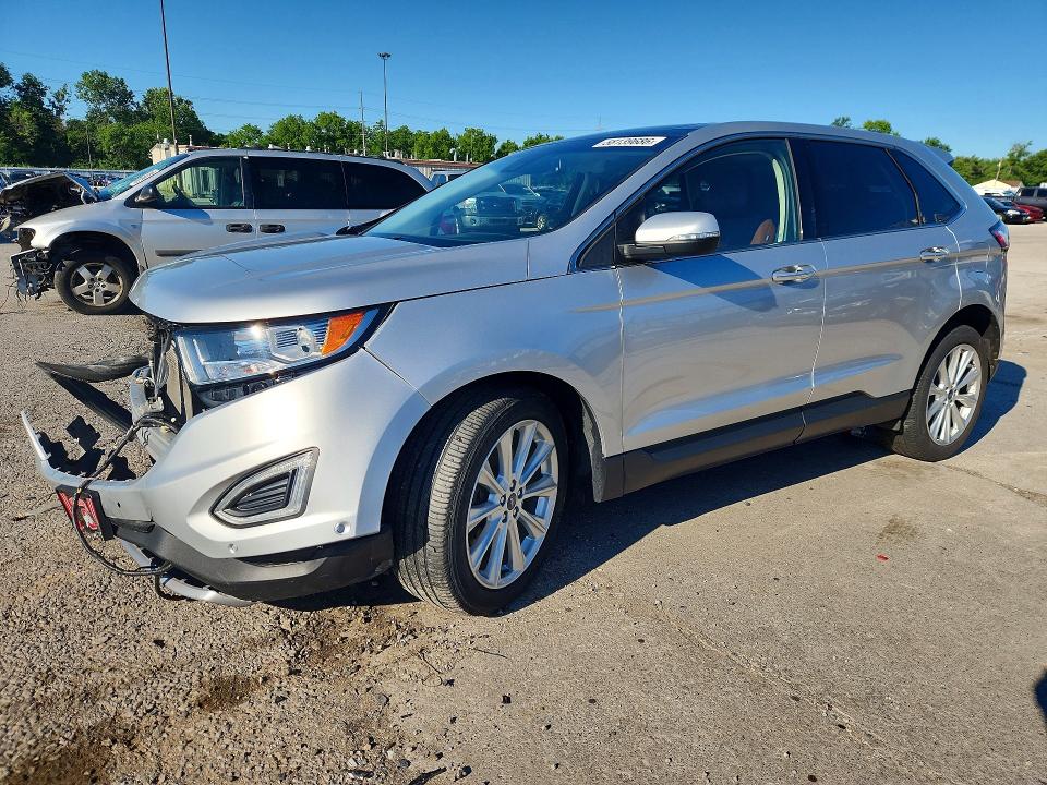 FORD EDGE 2017 with VIN 2FMPK4K82HBB64715 - Photo from auction
