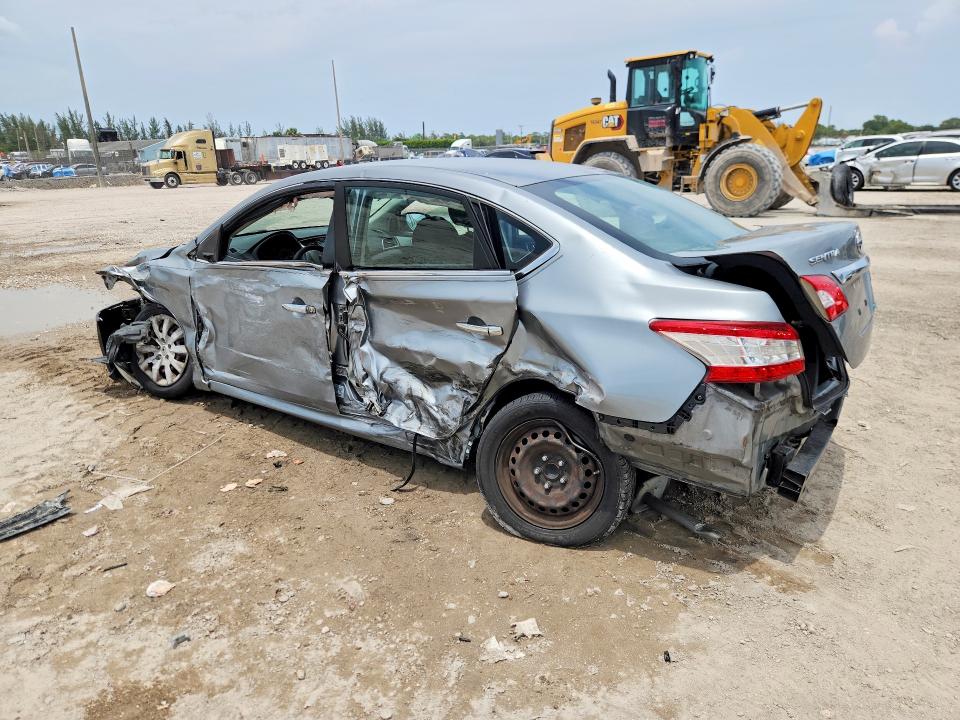 Photo 2 from auction – 2013 NISSAN SENTRA with VIN 3N1AB7AP9DL789974
