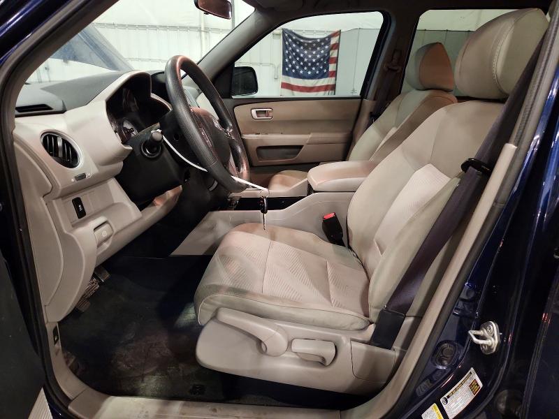 Photo 7 from auction – 2014 HONDA PILOT with VIN 5FNYF4H25EB019912