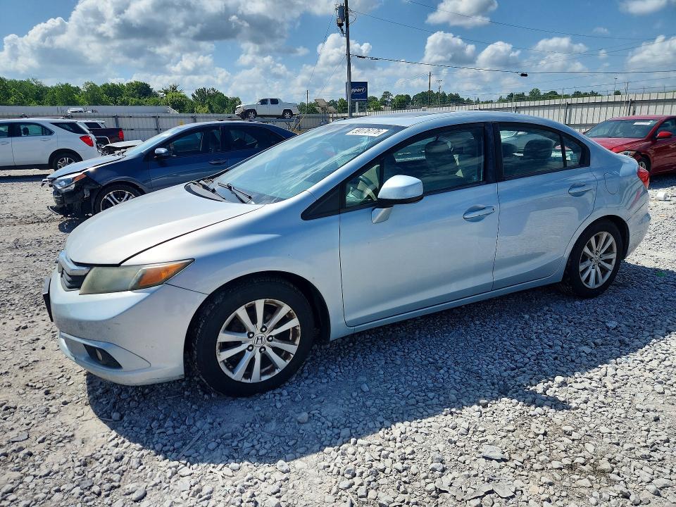 HONDA CIVIC 2012 with VIN 2HGFB2F86CH520119 - Photo from auction