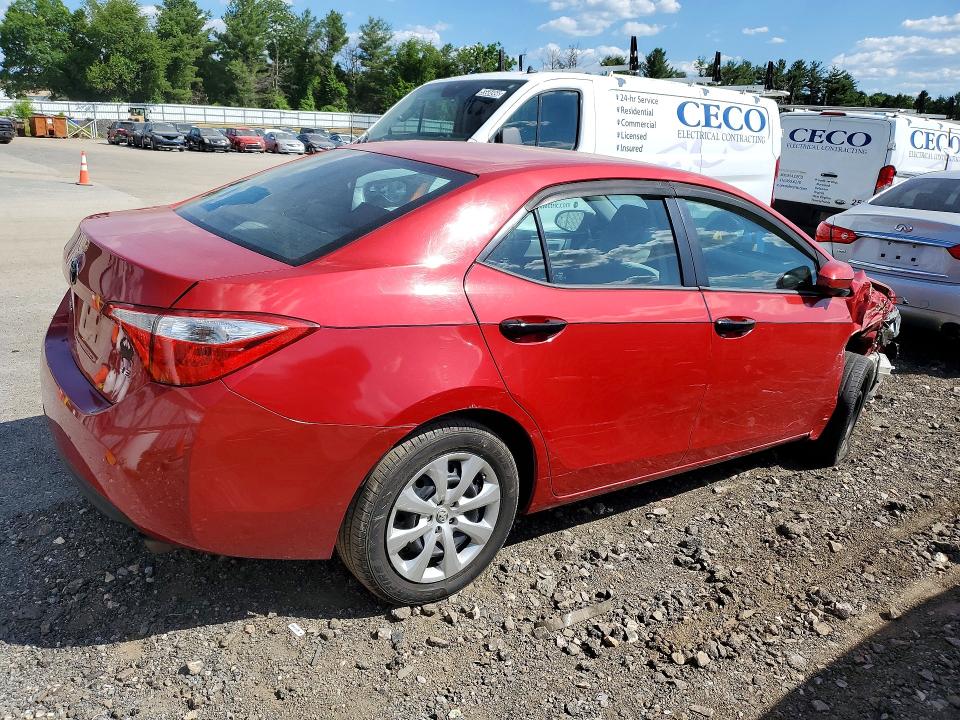 Photo 3 from auction – 2014 TOYOTA COROLLA with VIN 2T1BURHEXEC206280