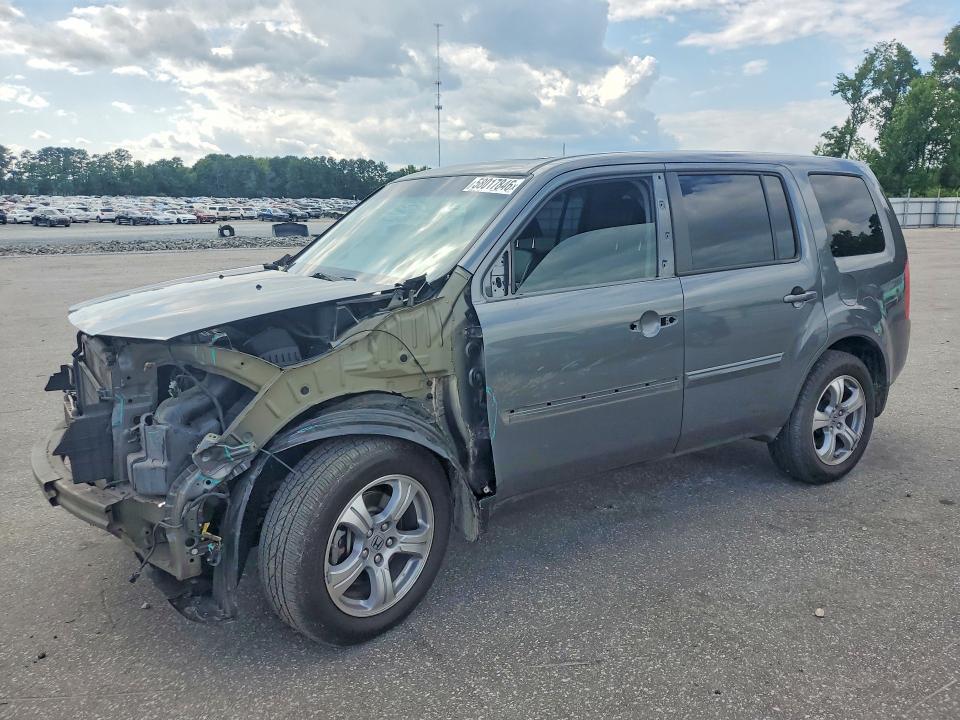 HONDA PILOT 2012 with VIN 5FNYF4H7XCB019879 - Photo from auction