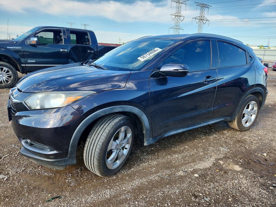 HONDA HR-V 2016 with VIN 3CZRU6H7XGM739992 - Photo from auction