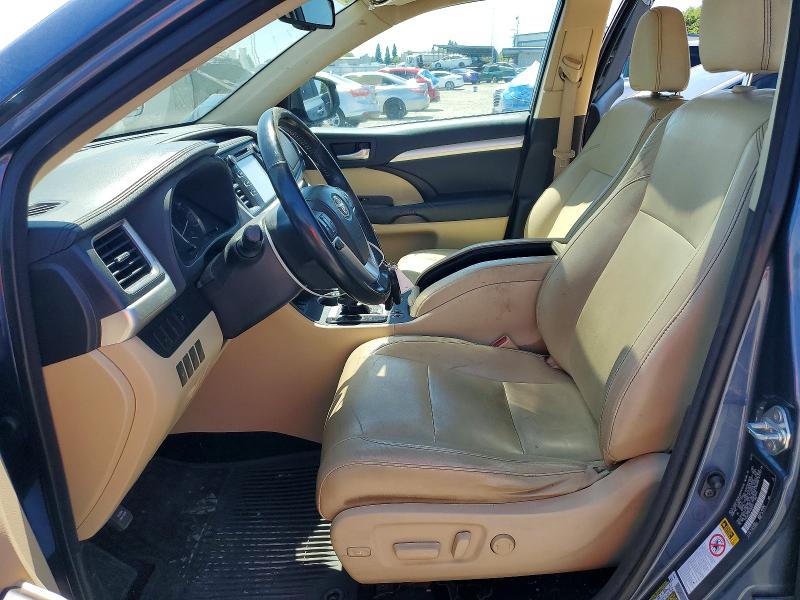 Photo 7 from auction – 2014 TOYOTA HIGHLANDER with VIN 5TDJKRFH8ES020372