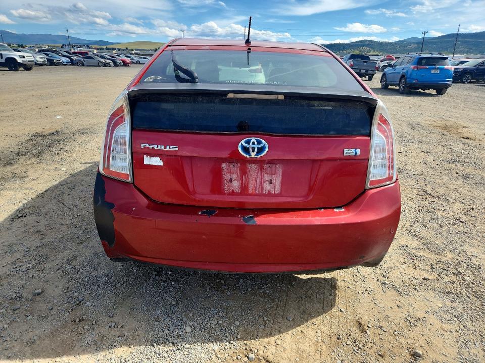 Photo 6 from auction – 2012 TOYOTA PRIUS with VIN JTDKN3DU3C1549442