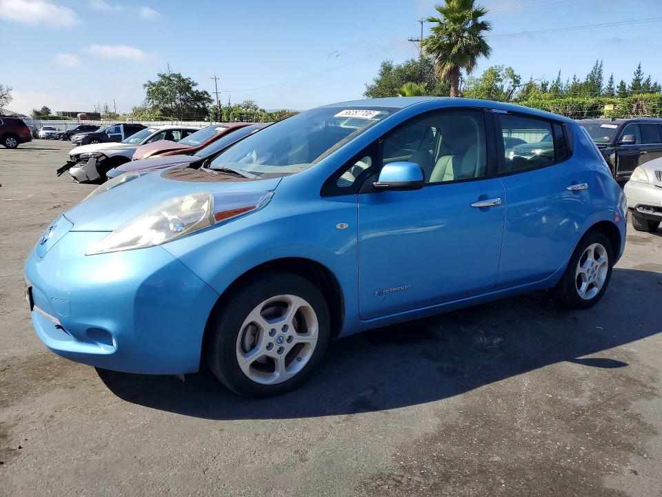 NISSAN LEAF 2011 with VIN JN1AZ0CP0BT006484 - Photo from auction