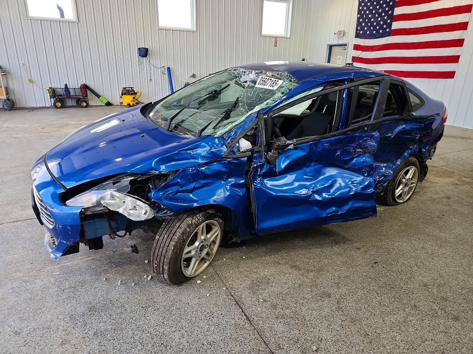 FORD FIESTA 2019 with VIN 3FADP4BJ1KM135052 - Photo from auction