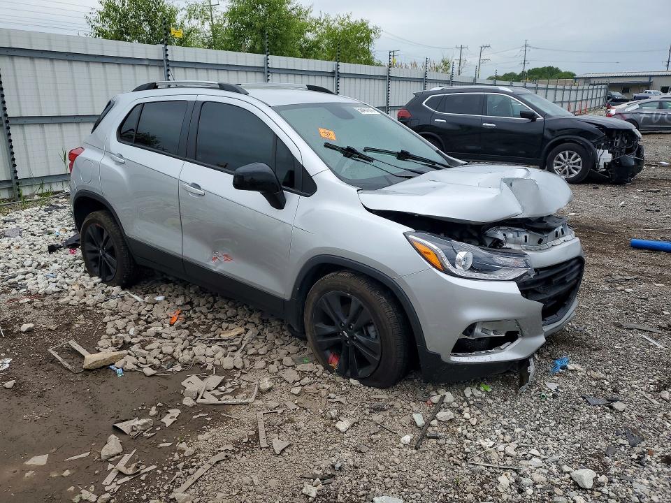 Photo 4 from auction – 2021 CHEVROLET TRAX with VIN KL7CJPSB9MB354737