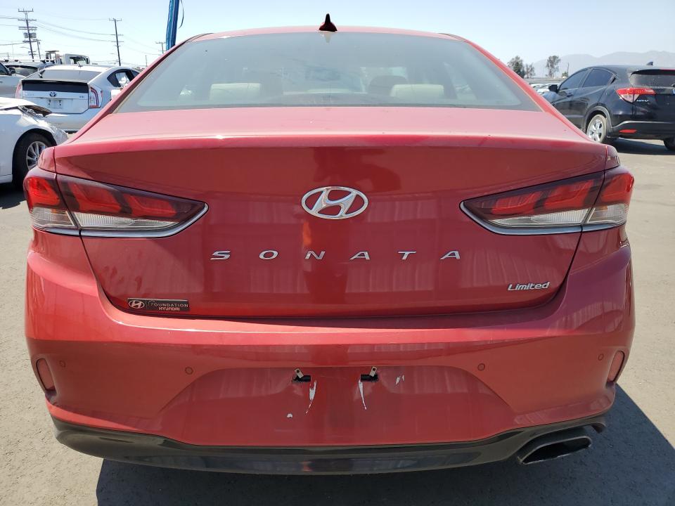 Photo 6 from auction – 2018 HYUNDAI SONATA with VIN 5NPE34AF7JH601675