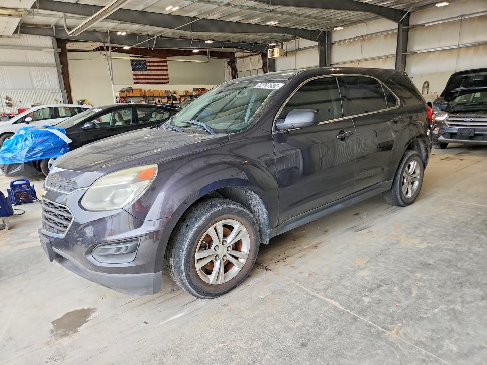 CHEVROLET EQUINOX 2016 with VIN 2GNFLEEK3G6248261 - Photo from auction