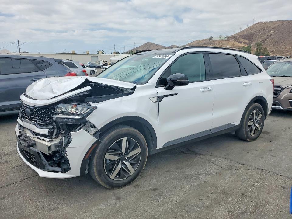 KIA SORENTO 2021 with VIN 5XYRL4LC7MG022248 - Photo from auction