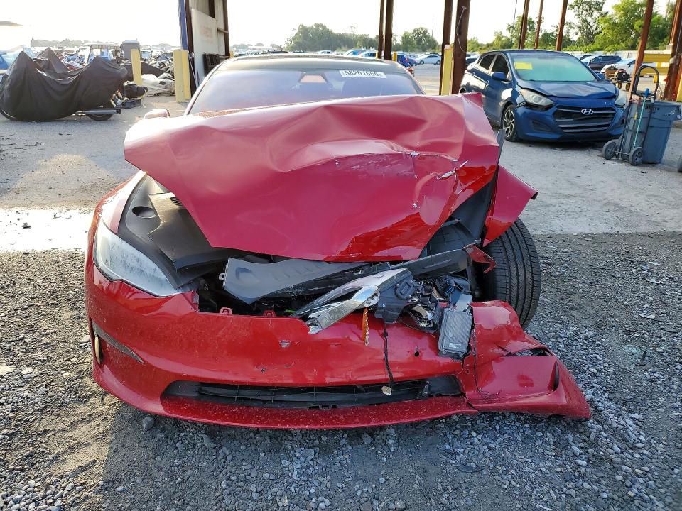 Photo 5 from auction – 2021 TESLA MODEL S with VIN 5YJSA1E60MF434693