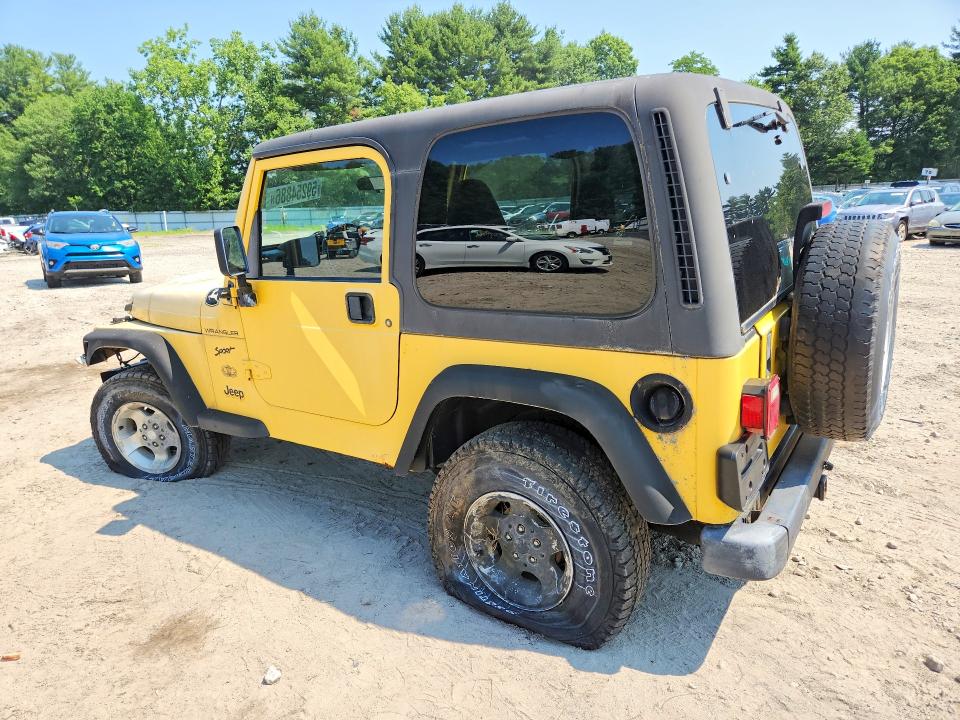 Photo 2 from auction – 2002 JEEP WRANGLER / TJ with VIN 1J4FA49S72P713002