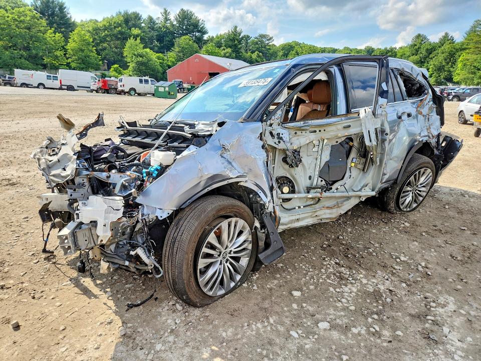 TOYOTA HIGHLANDER 2021 with VIN 5TDEBRCH9MS030011 - Photo from auction