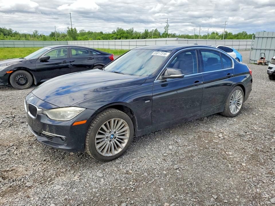 BMW 328 2013 with VIN WBA3B3C58DF533181 - Photo from auction