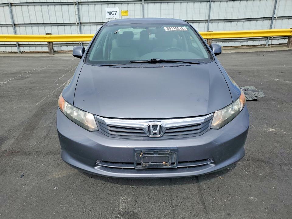 Photo 5 from auction – 2012 HONDA CIVIC with VIN 19XFB2F52CE097748