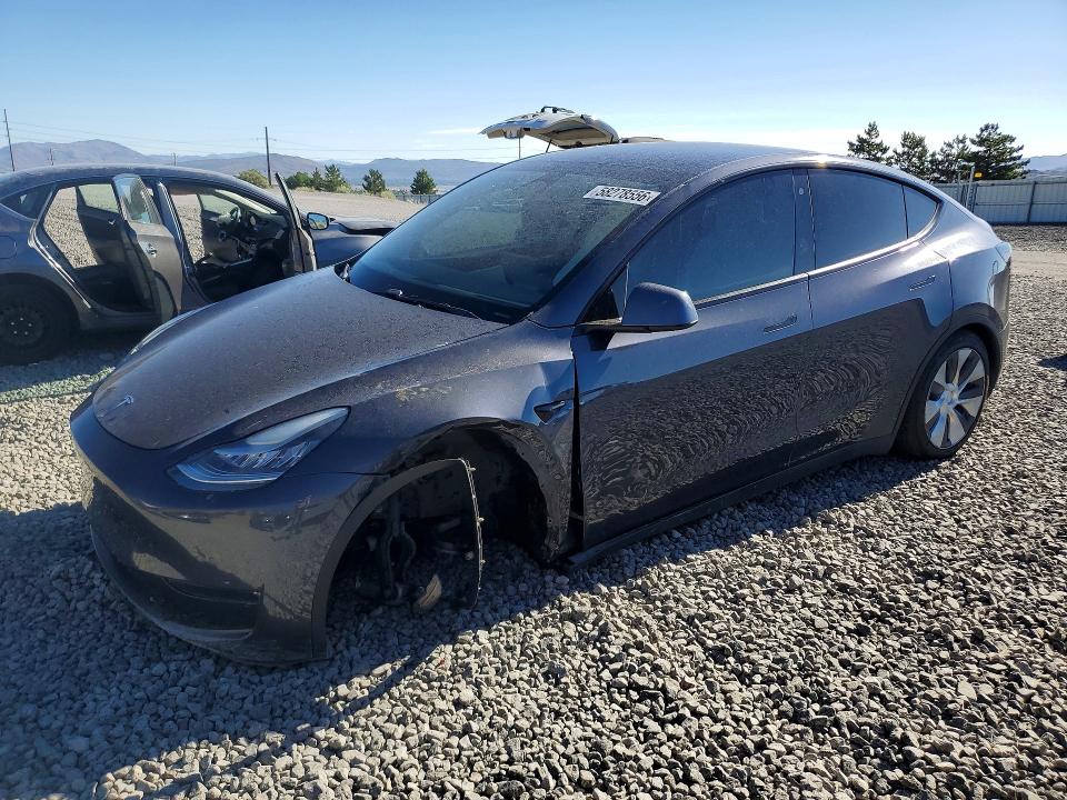TESLA MODEL Y 2021 مع رقم تعريف المركبة 5YJYGDEE9MF063342 - صورة من المزاد