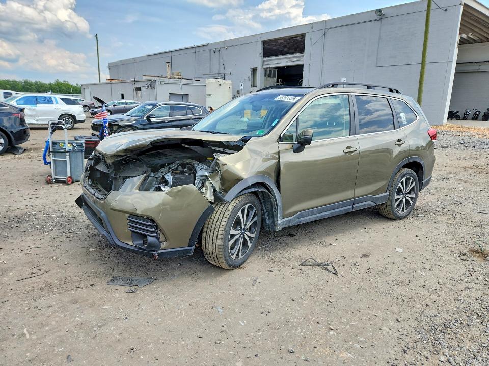 SUBARU FORESTER 2023 with VIN JF2SKANC9PH446186 - Photo from auction