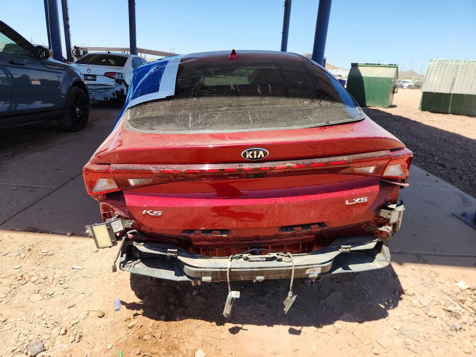 Photo 6 from auction – 2021 KIA K5 with VIN 5XXG14J26MG011124