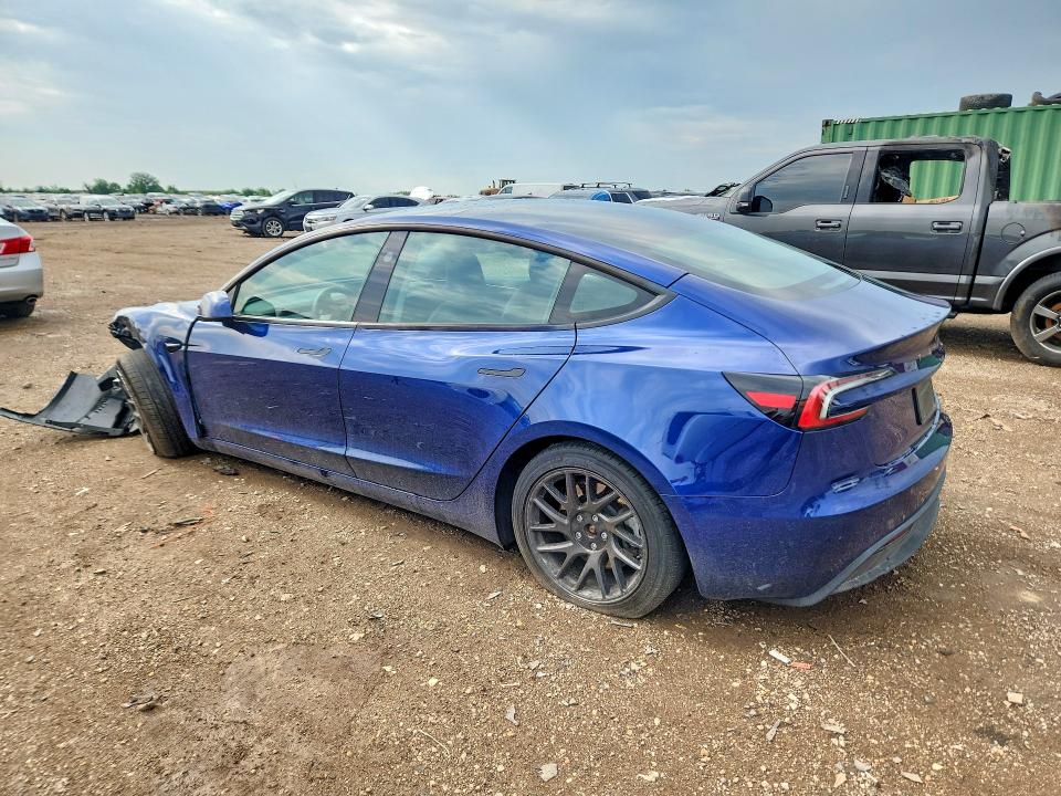 Photo 2 from auction – 2024 TESLA MODEL 3 with VIN 5YJ3E1EB4RF755066