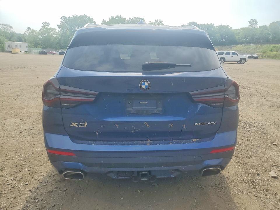 Photo 6 from auction – 2022 BMW X3 with VIN 5UX53DP01N9J37525