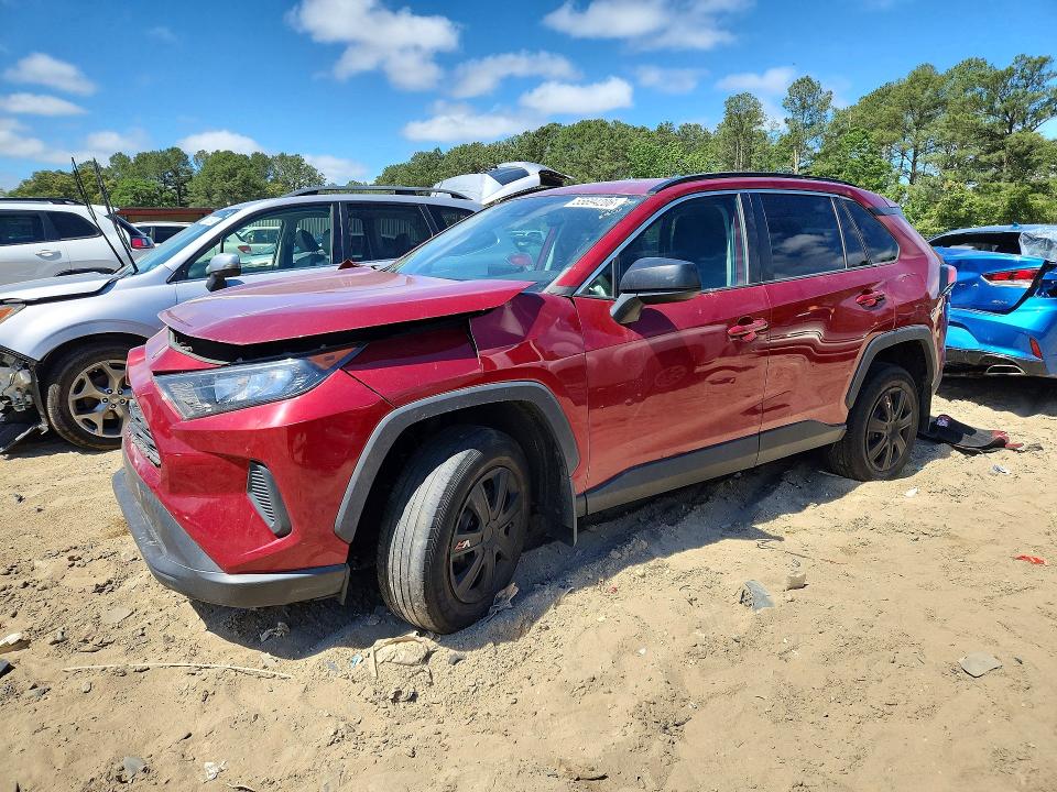 TOYOTA RAV4 2020 with VIN 2T3H1RFV2LW093661 - Photo from auction