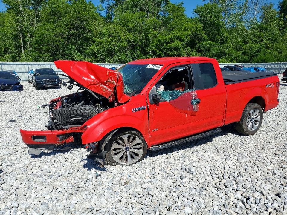 FORD F150 2017 with VIN 1FTEX1EP9HKE03150 - Photo from auction