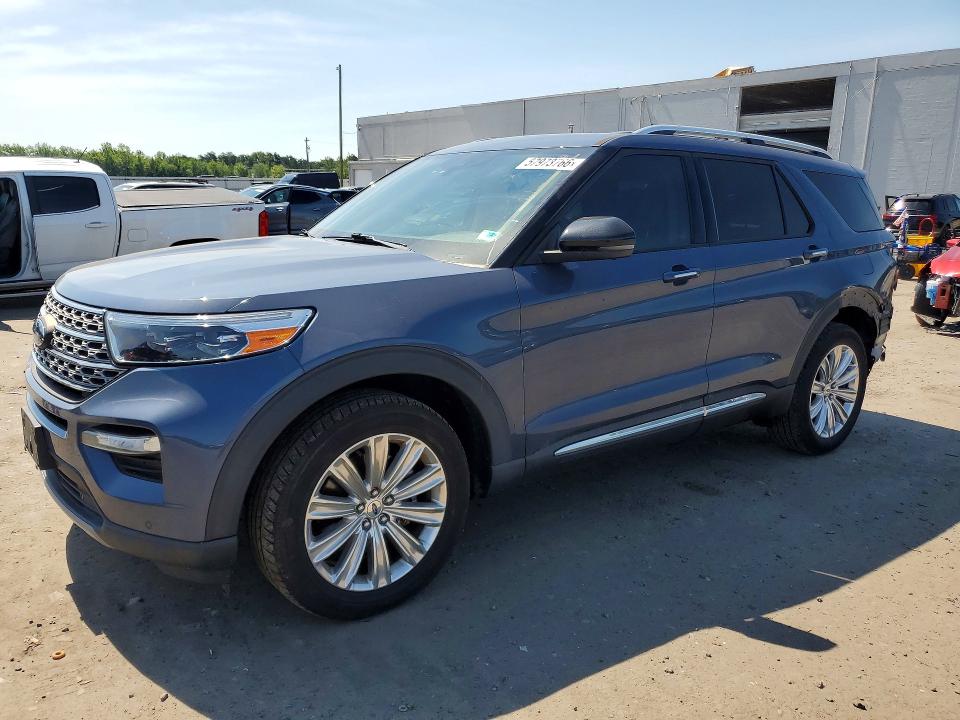 FORD EXPLORER 2021 with VIN 1FM5K8FW9MNA06362 - Photo from auction