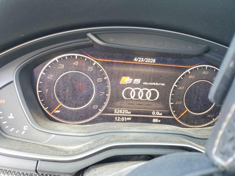 Photo 9 from auction – 2019 AUDI S5 with VIN WAUB4CF53KA094371