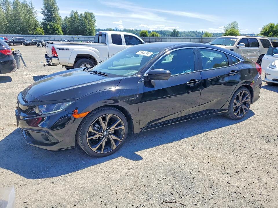 HONDA CIVIC 2021 with VIN 2HGFC2F85MH505027 - Photo from auction