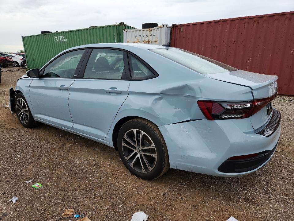Photo 2 from auction – 2025 VOLKSWAGEN JETTA with VIN 3VWBX7BU2SM097177