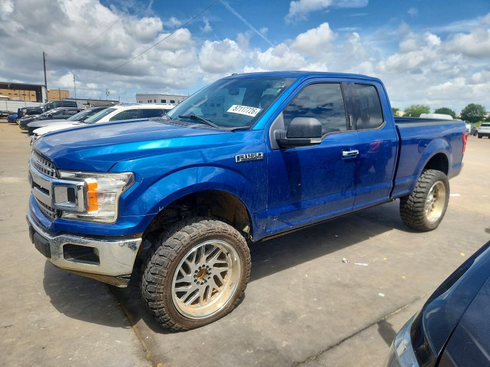 FORD F150 2018 with VIN 1FTEX1CG0JFE73508 - Photo from auction