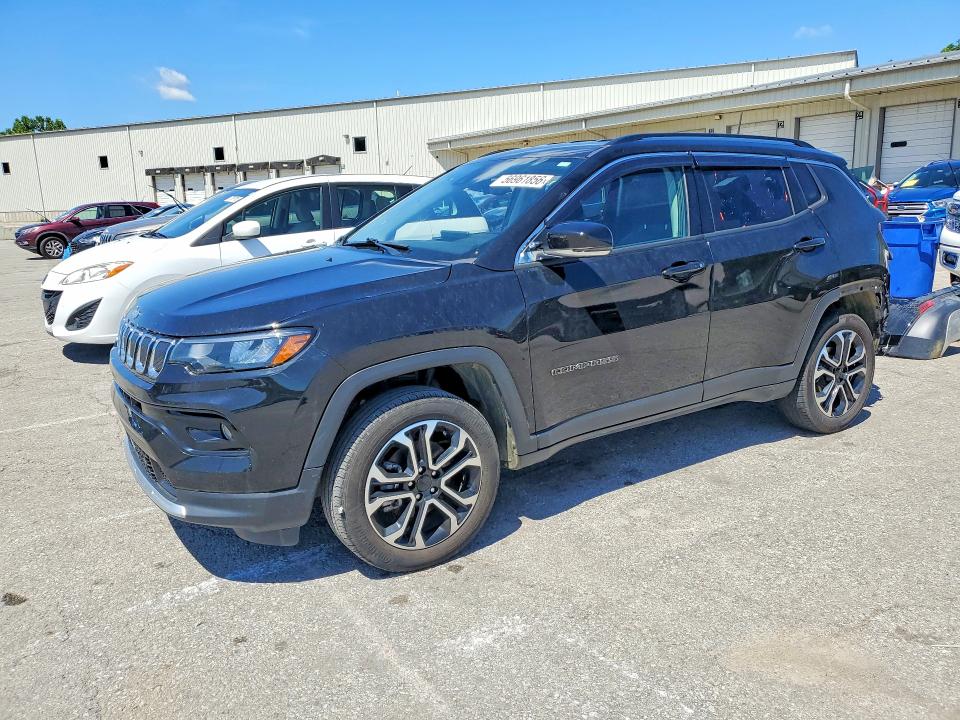 JEEP COMPASS 2022 with VIN 3C4NJDCB1NT153729 - Photo from auction